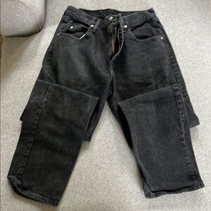 Wrangler Black Relaxed Jeans Classic Comfortable Fit 32x32